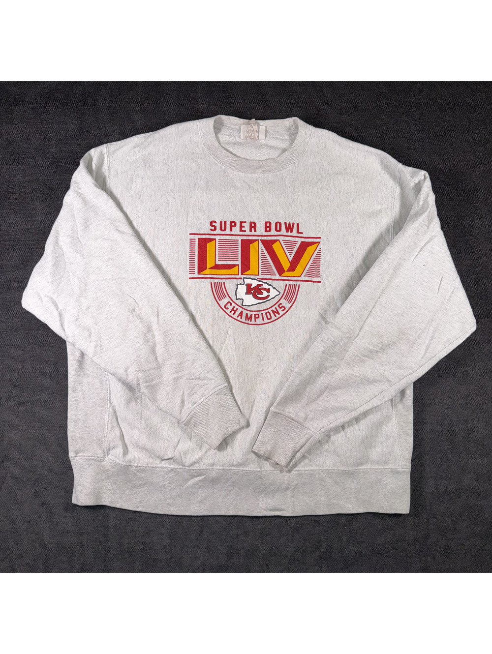 Champion Reverse Weave X-Large Super Bowl LIV Kansas City Chiefs Sweatshirt